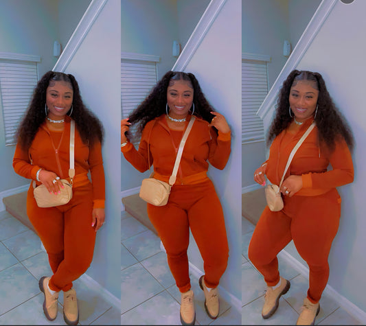 “Kimberly Coco 3Pcs Suede Set”