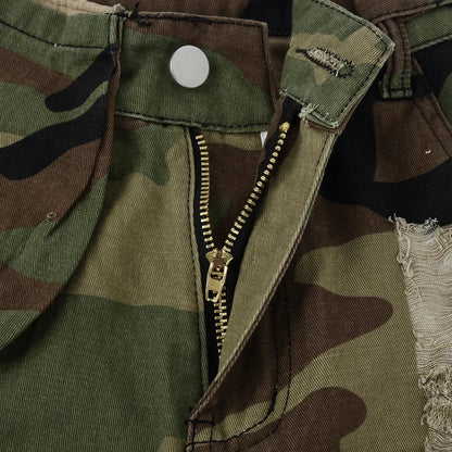Unique Fatigue Shorts