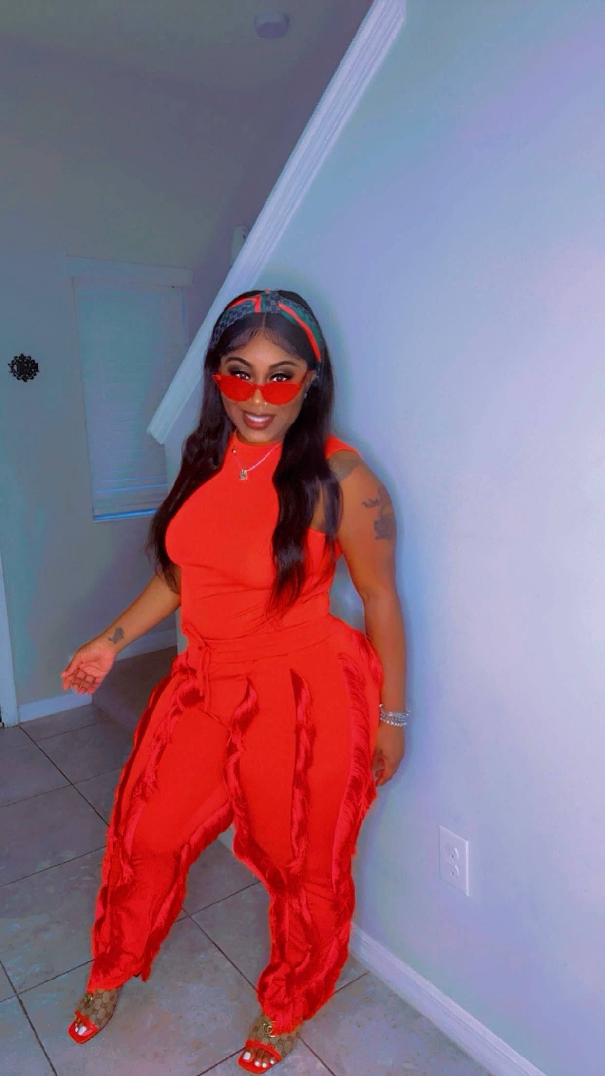Swagg Girl Tassel Pants Set❤️