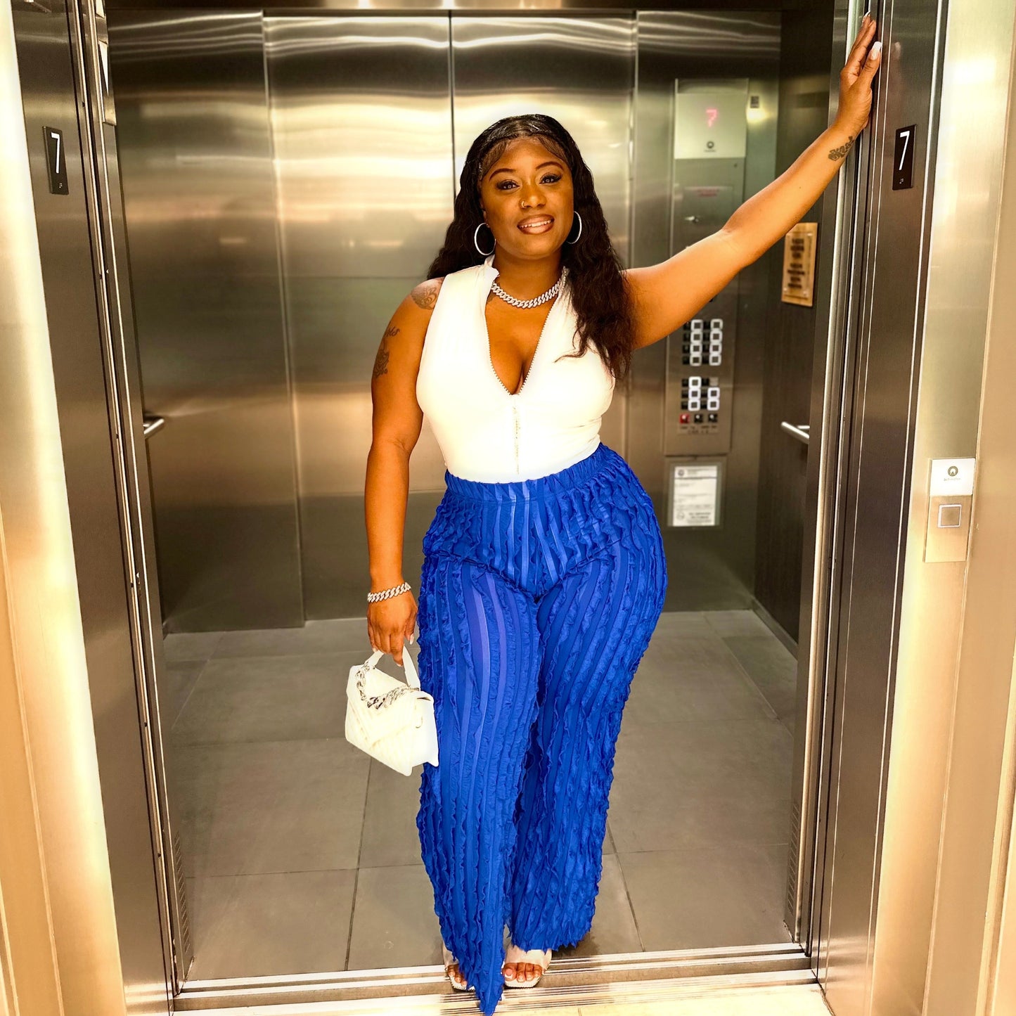 Chic High Waist Pants