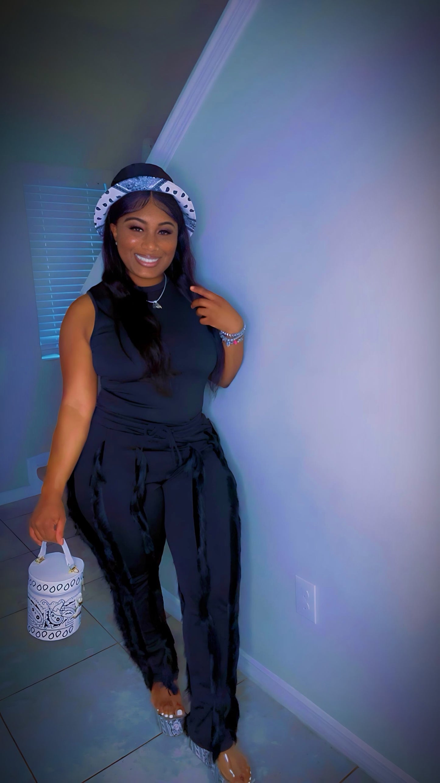 Swagg Girl Tassel Pants Set🖤