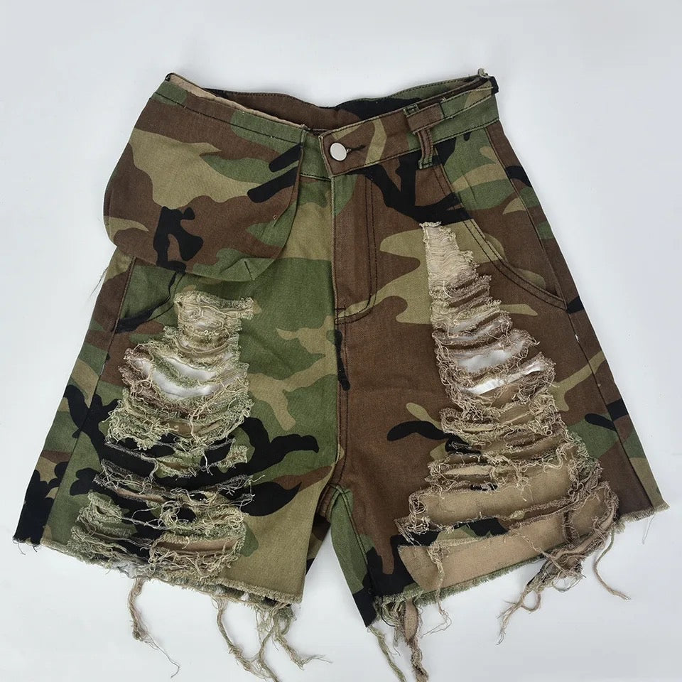 Unique Fatigue Shorts