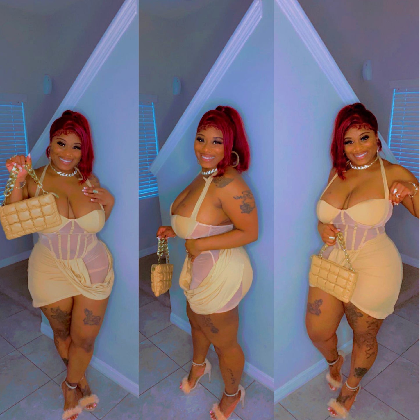 Girl With Class Mesh Dress
