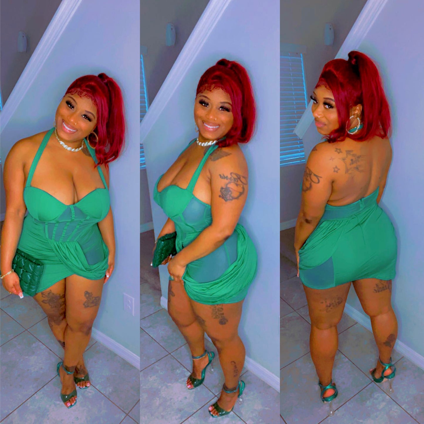 Girl With Class Mesh Dress
