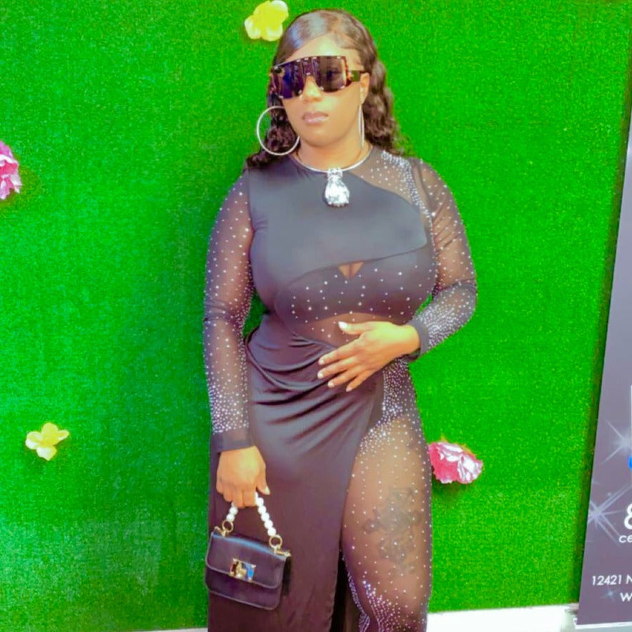 Unique Glitzy  Signature Romper